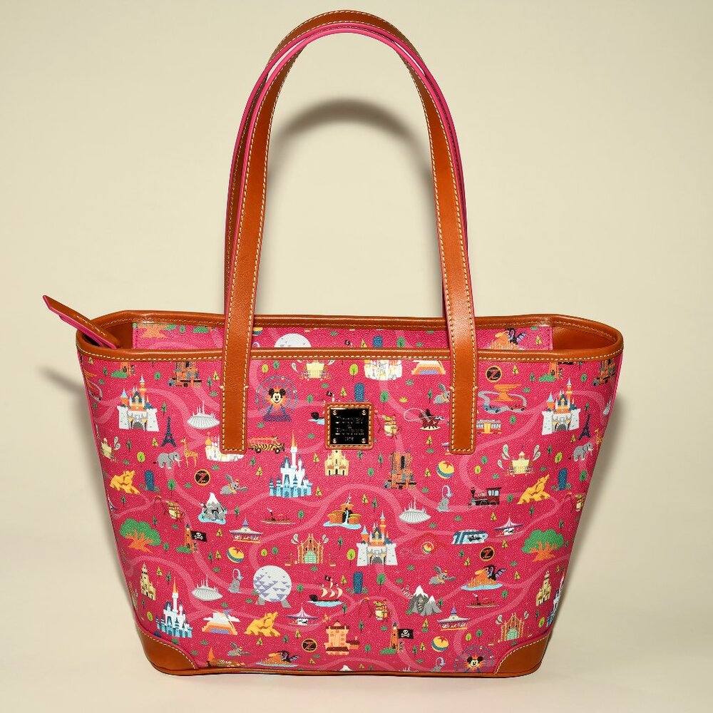 Disney Dooney & Bourke Park Life Tote Bag Pink Shopper NWT Exclusive